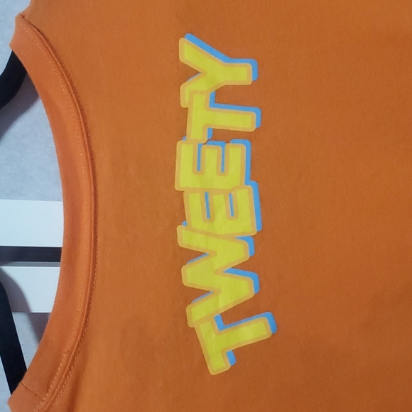 Looney Tunes Tweety  Womens  Football T Shirt - Picture 4 of 5